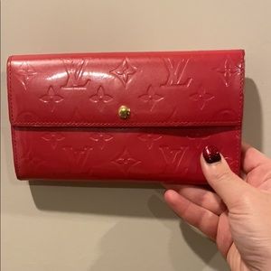 *Sale**Louis Vuitton Sara Soft Pink Wallet